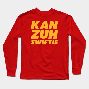 kan-zuh swiftie Long Sleeve T-Shirt